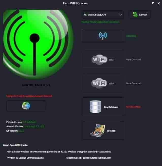 hack wifi with fern wifi cracker