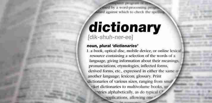 dictionary