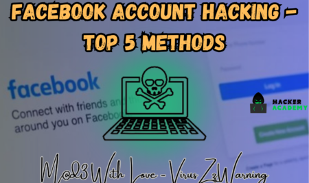 Facebook Account Hacking – Top 5 methods